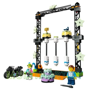 Конструктор LEGO City 60341 Трюковое испытание Нокдаун картинка 3